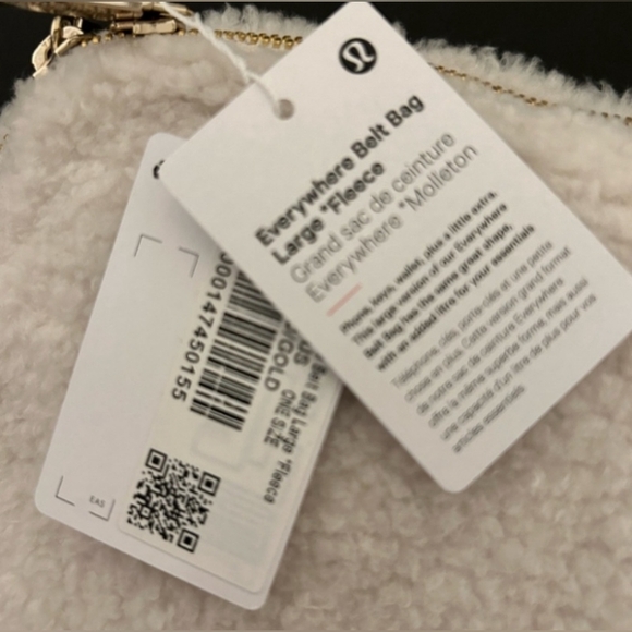 NWT Lululemon Fleece Belt Bag Large - Picture 16 of 16